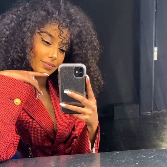 Versace Houndstooth Print Coat - Picture 10 of 10